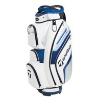 TaylorMade deluxe Cart Bag 2018 white/blue