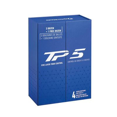 TaylorMade TP5 24 Athlete box 3+1 lopty s potlačou
