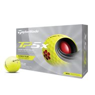TaylorMade TP5x 21 12ks lopty yellow
