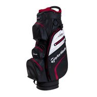TaylorMade Deluxe Waterproof Cart Bag 2018 Black/white/Red