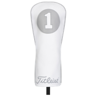 Titleist LEATHER HEADCOVER driver white/grey