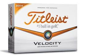 Titleist Velocity 2014 12ks lopty s potlačou