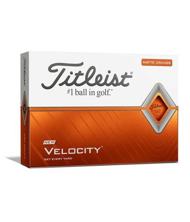 Titleist Velocity 2020 Matte Orange 12ks lopty