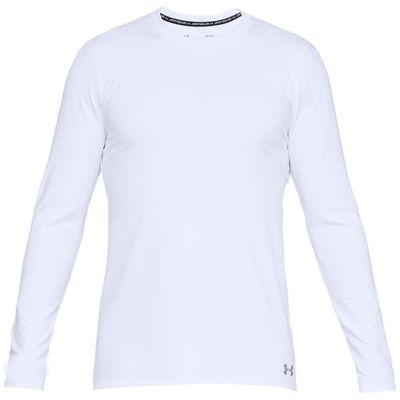 Under Armour CG Fitted Crew Tee white